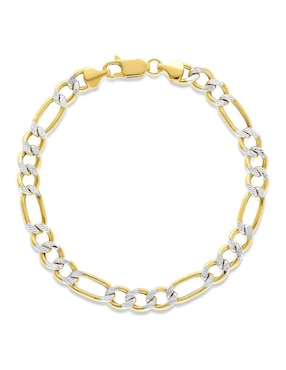 Pulsera Joyerías Bizzarro de oro 14 K con acabado brillante