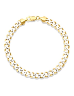 Pulsera Joyerías Bizzarro de oro 14 K con acabado pulido