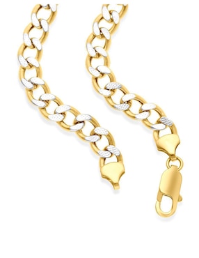 Pulsera Joyerías Bizzarro de oro 14 K con acabado pulido