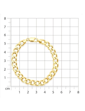 Pulsera Joyerías Bizzarro de oro 14 K con acabado pulido