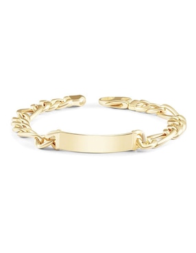 Esclava Joyerías Bizzarro de oro 14 K con acabado pulido