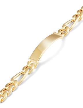 Esclava Joyerías Bizzarro de oro 14 K con acabado pulido
