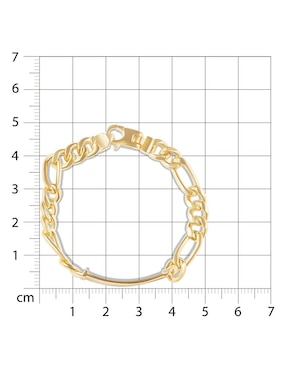 Esclava Joyerías Bizzarro de oro 14 K con acabado pulido