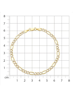 Pulsera Joyerías Bizzarro de oro 14 k