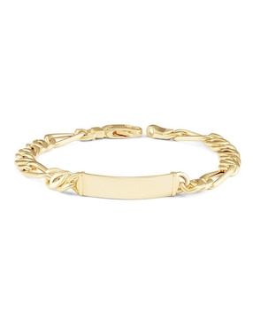 Esclava Joyerías Bizzarro de oro 14 K con acabado pulido
