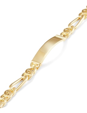 Esclava Joyerías Bizzarro de oro 14 K con acabado pulido