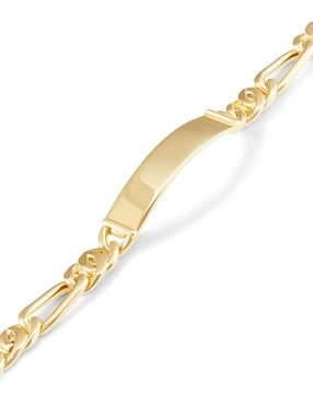 Esclava Joyerías Bizzarro de oro 14 K con acabado brillante