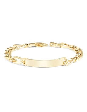 Esclava Joyerías Bizzarro de oro 14 K con acabado brillante