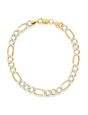 Pulsera Joyerías Bizzarro de oro 14 K con acabado pulido