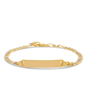 Esclava Joyerías Bizzarro de oro 14 K con acabado brillante