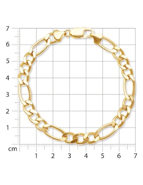 Pulsera Joyerías Bizzarro de oro 14 K con acabado pulido