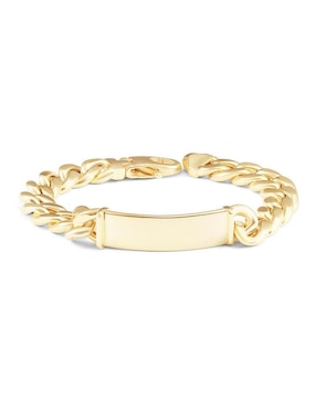 Esclava Joyerías Bizzarro de oro 14 K con acabado pulido
