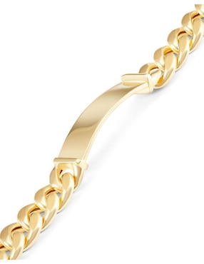 Esclava Joyerías Bizzarro de oro 14 K con acabado pulido