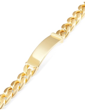 Esclava Joyerías Bizzarro de oro 14 K con acabado pulido