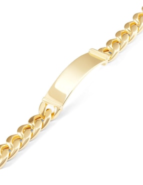 Esclava Joyerías Bizzarro de oro 14 K con acabado brillante