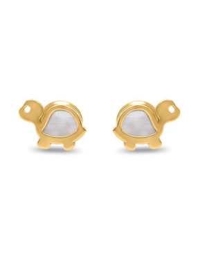 Broqueles de tortuga Joyerías Bizzarro de oro