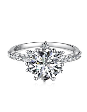 Anillo de compromiso de plata P 925 Yoiko Lumine zirconia