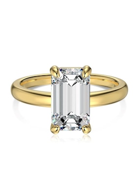 Anillo de compromiso de plata P 925 Yoiko Eloise zirconia