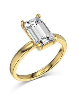 Anillo de compromiso de plata P 925 Yoiko Eloise zirconia