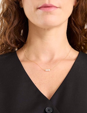 Collar Lusso de oro amarillo 14 K