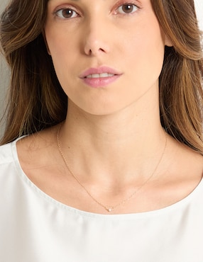 Collar ovalado Lusso de oro 14 K