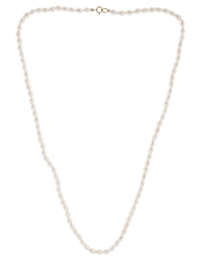 Collar ovalado Lusso Necklace de oro 14 K