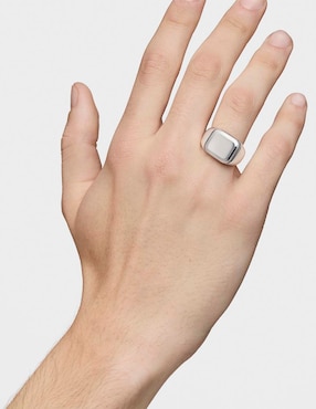 Anillo Tous Man P 925 de plata brillante