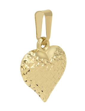 Dije de corazón Cristal Joyas de oro 14 K