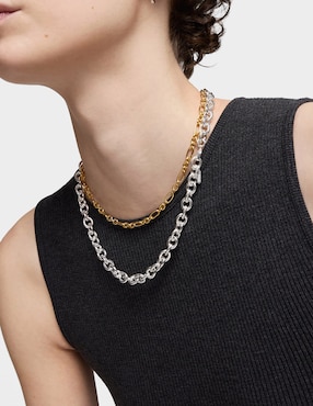 Collar de eslabones Tous de plata P 925