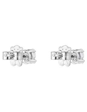 Aretes circulares Tous Essentials Lgd con acabado brillante diamante