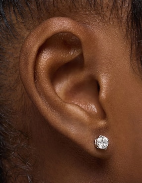 Aretes circulares Tous Essentials Lgd con acabado brillante diamante