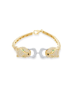 Pulsera Joyerías Bizzarro de oro 14 K con acabado brillante