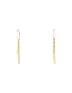 Arracadas Ttvarios Tetera de oro 14 k con acabado texturizado