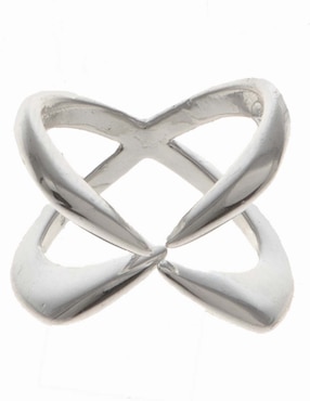 Anillo E&N Cherny P 925 de plata pulido