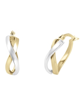 Arracadas Cristal Joyas de oro