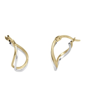 Arracadas Cristal Joyas de oro