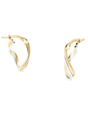 Arracadas Cristal Joyas de oro