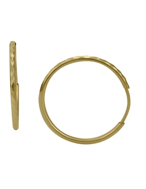 Arracadas Cristal Joyas de oro