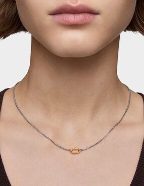 Collar ovalado Tous Hold de oro 18 K