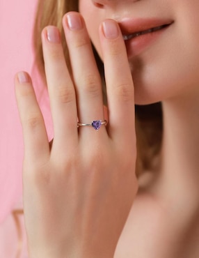 Anillo de corazón Moonberry P 925 de plata zirconia cúbica brillante