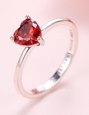 Anillo de corazón Moonberry P 925 de plata zirconia cúbica brillante