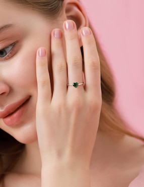 Anillo de corazón Moonberry P 925 de plata zirconia cúbica brillante