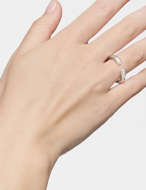 Anillo Tous Line P 925 de plata brillante