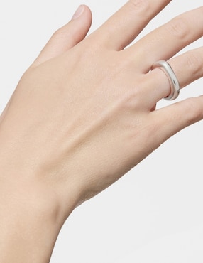 Anillo Tous Line P 925 de plata brillante