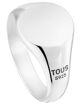 Anillo Tous Man P 925 de plata brillante