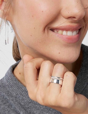 Set anillo Tous Ring Mix P 925 de plata espinela brillante