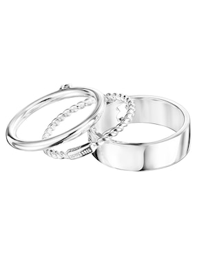 Set anillo Tous Ring Mix P 925 de plata espinela brillante
