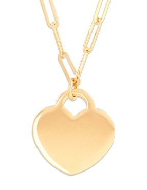 Collar de corazón Richline Group de oro 14 K