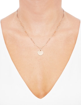 Collar de corazón Richline Group de oro 14 K