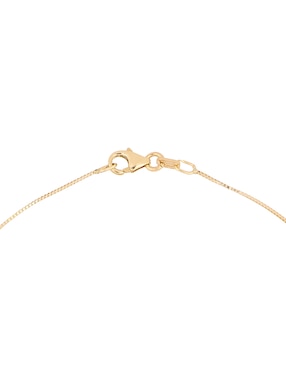 Gargantilla de corazón Dinasti de oro florentino 14 K